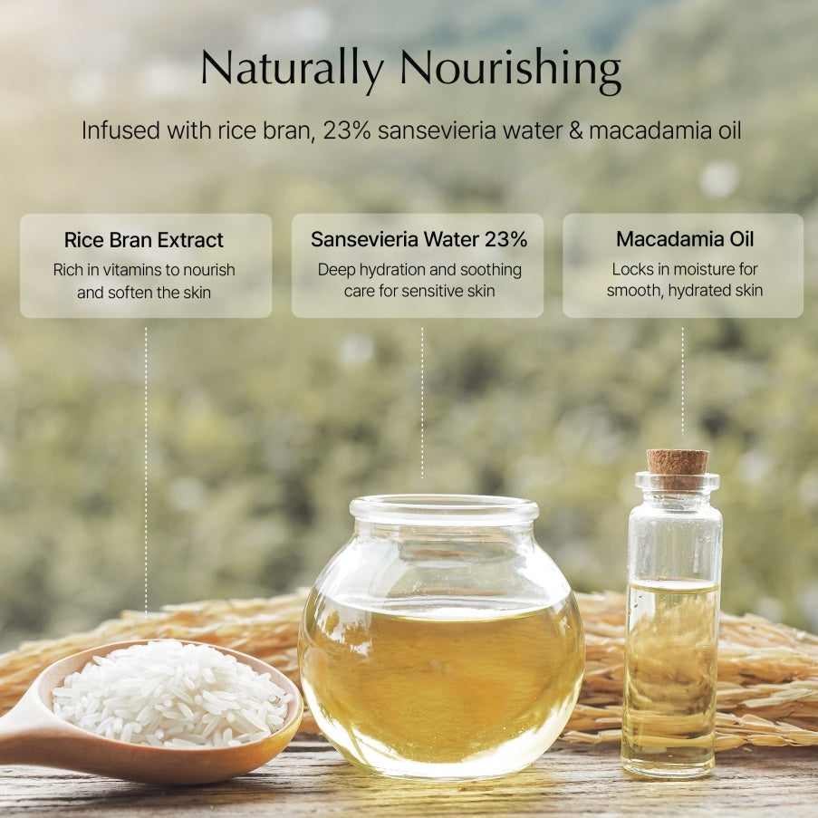 SANSEVIERIA MILK CLEANSER Tiger Orchid Milk Facial Cleanser